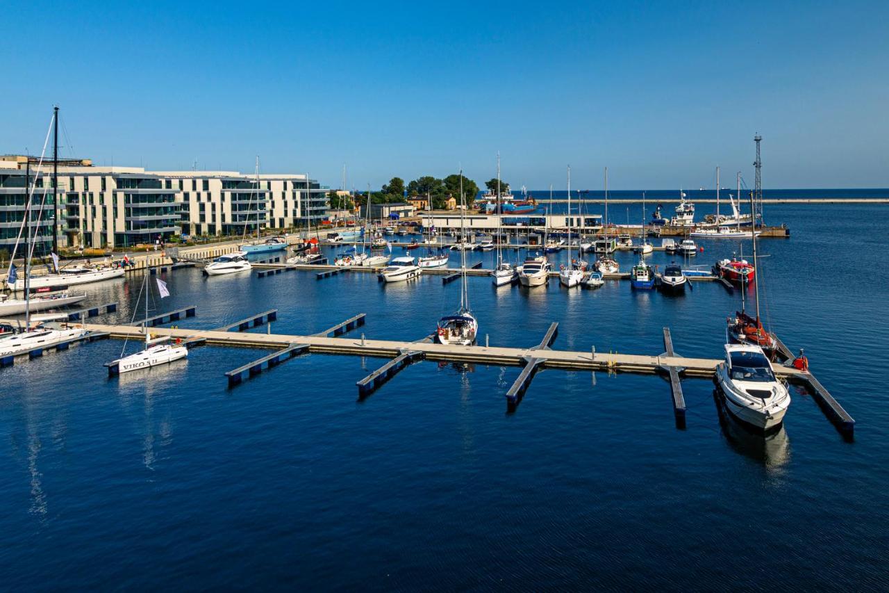 Ferienwohnung Yacht Park Marina by AmberBlue Gdynia Exterior foto