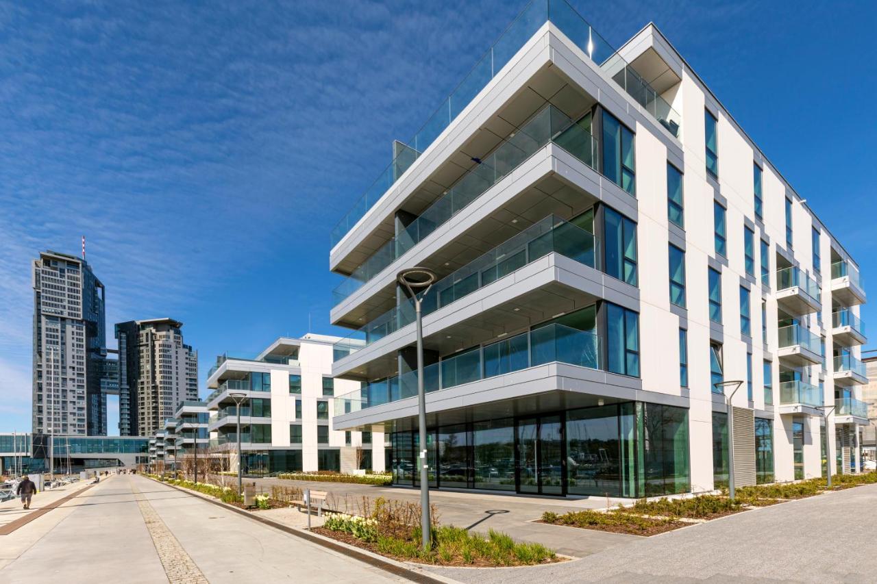 Ferienwohnung Yacht Park Marina by AmberBlue Gdynia Exterior foto