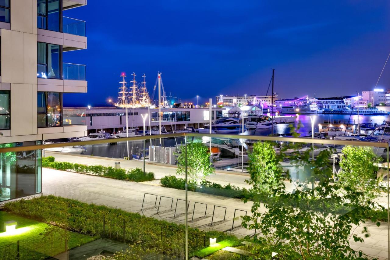 Ferienwohnung Yacht Park Marina by AmberBlue Gdynia Exterior foto
