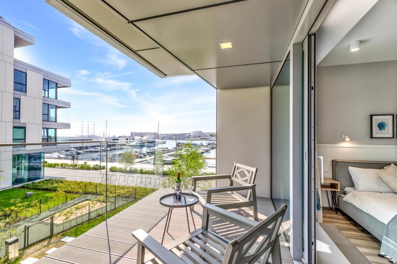Ferienwohnung Yacht Park Marina by AmberBlue Gdynia Exterior foto