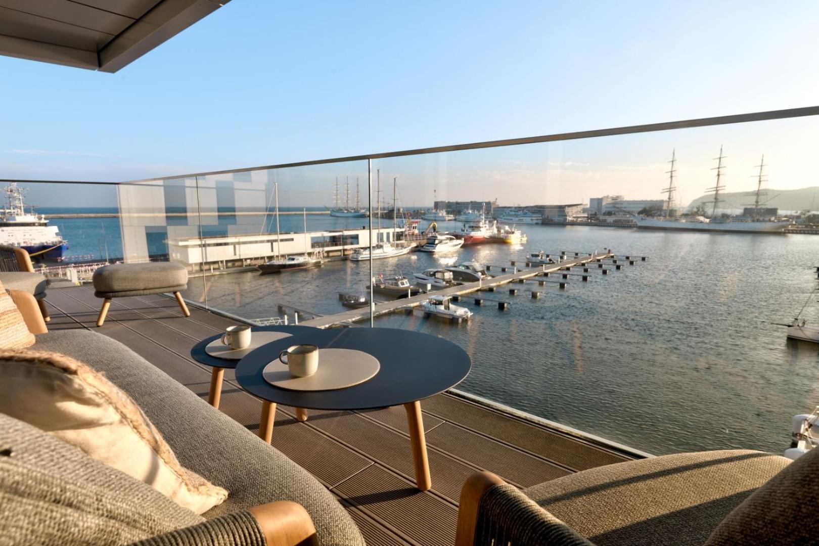 Ferienwohnung Yacht Park Marina by AmberBlue Gdynia Exterior foto