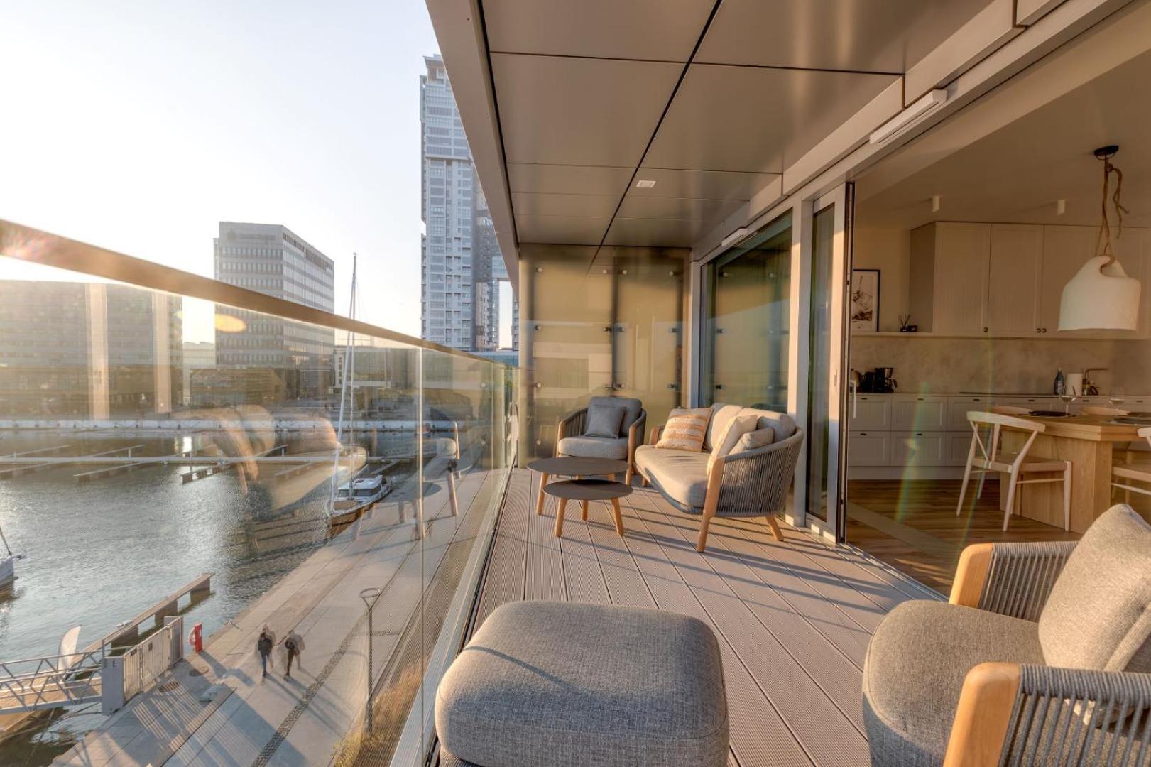 Ferienwohnung Yacht Park Marina by AmberBlue Gdynia Exterior foto