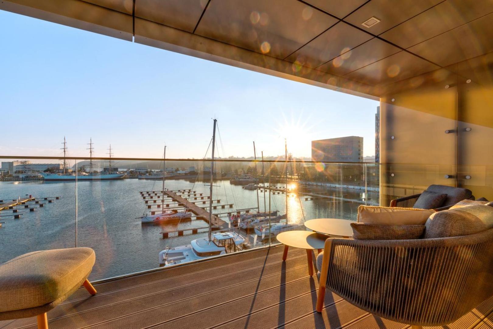 Ferienwohnung Yacht Park Marina by AmberBlue Gdynia Exterior foto